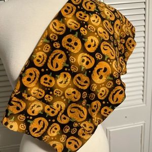 🍁NWOT LuLaRoe Halloween Jack-O-Lantern print size TC